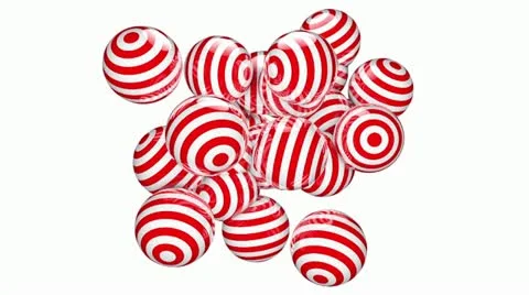 Sphers loop animation fin Stock Footage 11236272