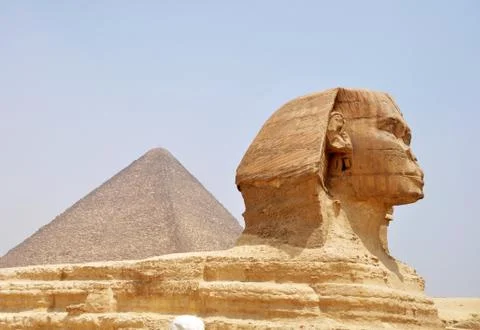 Sphinx in cairo,egypt Stock Photos