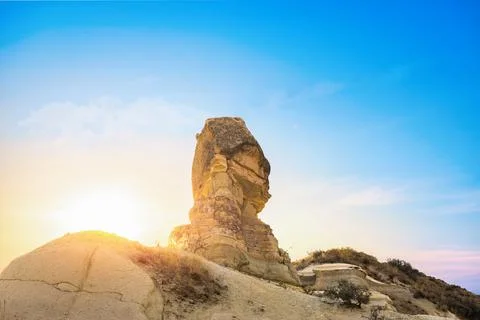 Sphinx in Cappadocia Foto stock