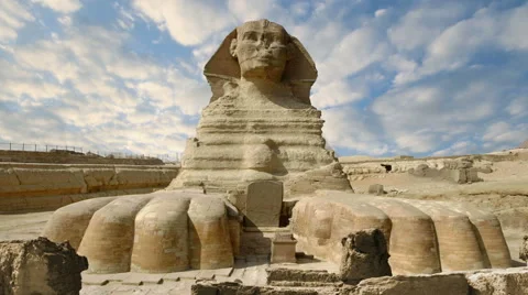 The sphinx dolly shot Stockbeeldmateriaal 60235428