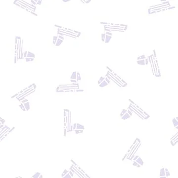 Sphinx egypt monument glyph vector seamless pattern Stock Illustration