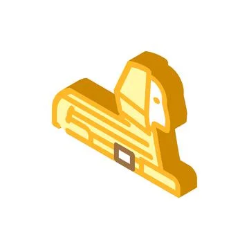 Sphinx egypt monument isometric icon vector illustration Stock Illustration