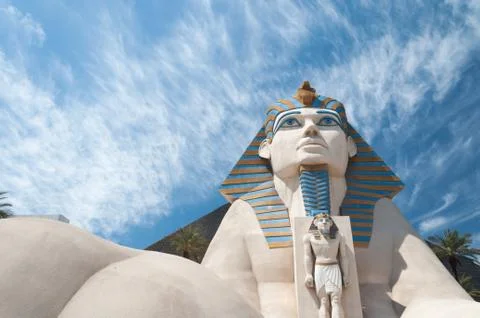 Sphinx replica Stock Photos