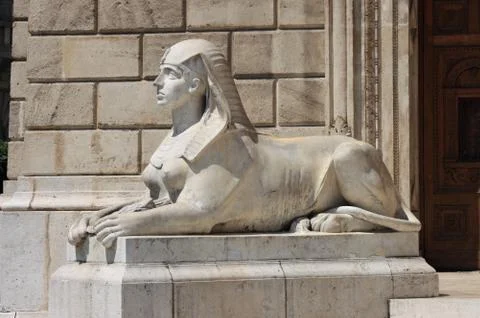 Sphinx statue Stock Photos