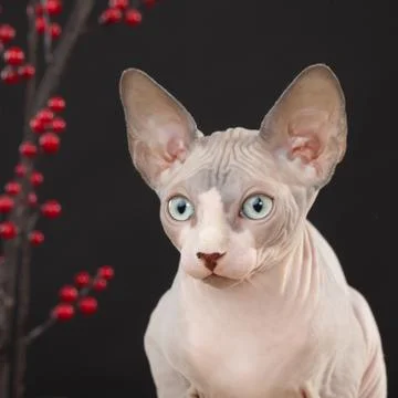 Sphynx kitten Stock Photos