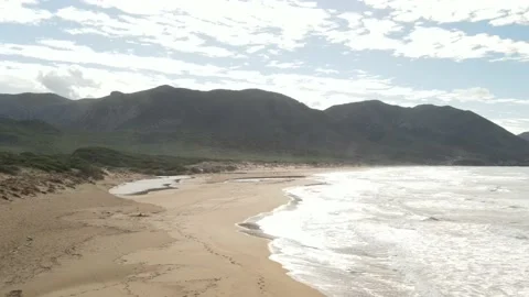 Spiaggia portixeddu Video stock 165293779