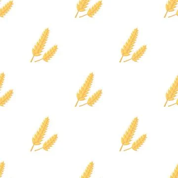 Spica pattern seamless vector Stock Illustration