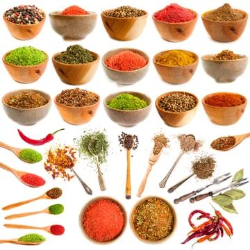 Spice and herb Foto stock