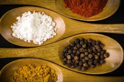 Spice Background Stock Photos