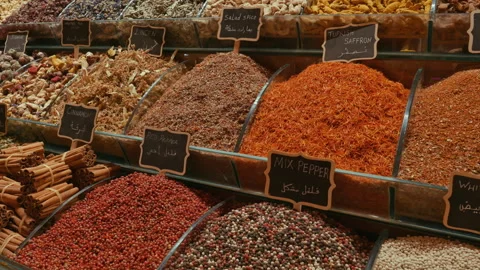 Spice Bazaar in city of Istanbul Stock-Footage 240744782