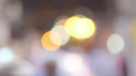 Spice Bazaar - Exterior:Rack focus to crowd Stock Footage 27845467