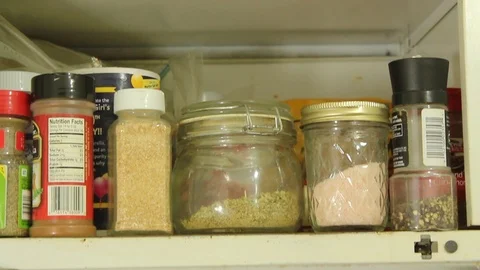 Spice Cabinet 1 Vídeo Stock 92451571