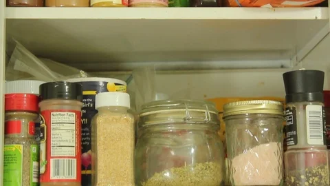 Spice Cabinet 2 Vídeo Stock 92450170