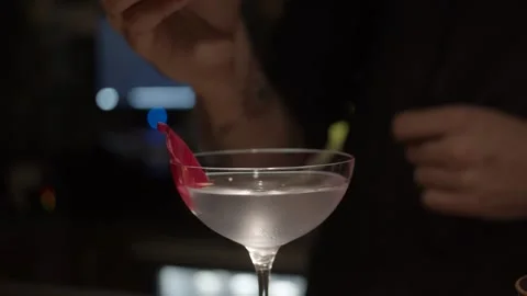 Spice up cocktail Stock Footage 139782539