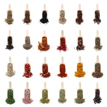 Spice Collection Stock Photos