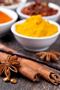 Spice collection Foto stock