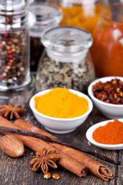 Spice collection Stock Photos