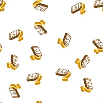 Spice grinder isometric icon seamless pattern Stock Illustration