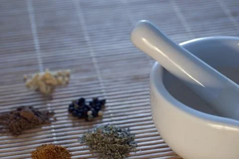 Spice grinder Stock Photos