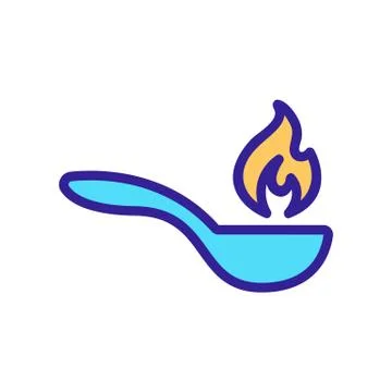 Spice icon vector. Isolated contour symbol illustration Stock Illustration