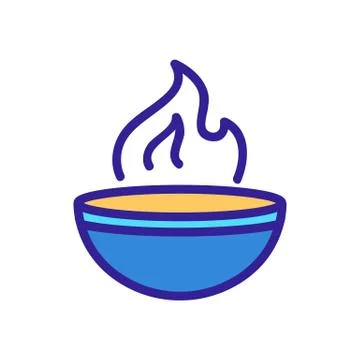 Spice icon vector. Isolated contour symbol illustration Stock Illustration
