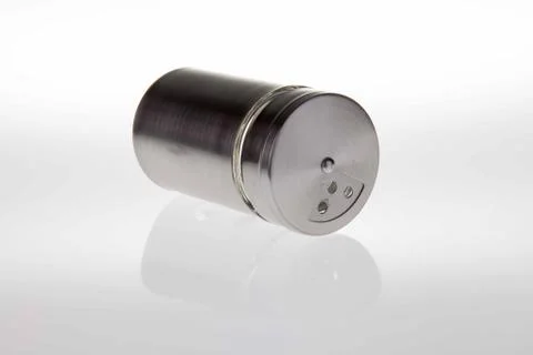 Spice metallic jar Stock Photos