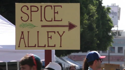Spice sign Video stock 46809948