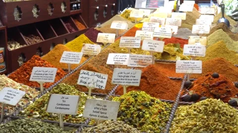 Spice store Stock Footage 33757429