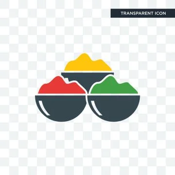 Spice vector icon isolated on transparent background, spice logo design Stock Illustration