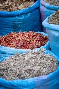 Spices and herbs Stock Photos