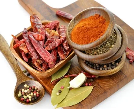 Spices assortment Foto stock