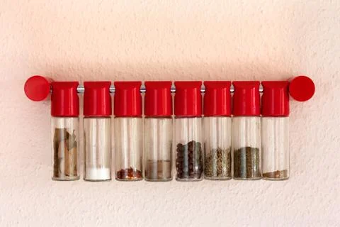 Spices assortment Stock Photos