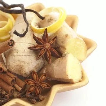 Spices for christmas Stock Photos