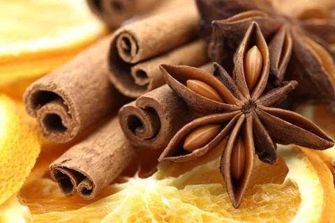 Spices close-up Foto stock
