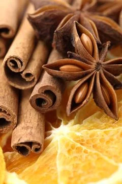 Spices close-up Stock Photos