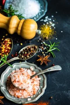 Spices as a cooking concept Stock-Fotos
