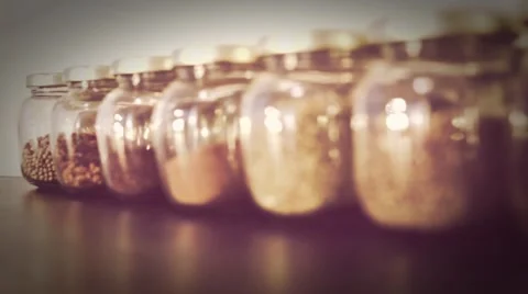 Spices Desaturated Stock Footage 49036775