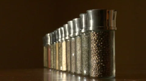 Spices dolly in Video stock 504186