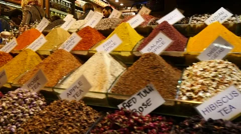 Spices in the Egyptian Bazaar 動画素材 49100717
