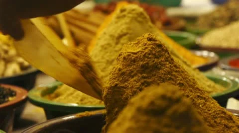 Spices Stock Footage