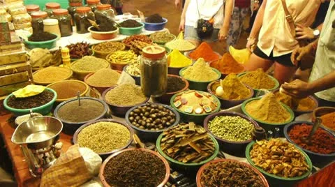 Spices Stock Footage 10792018