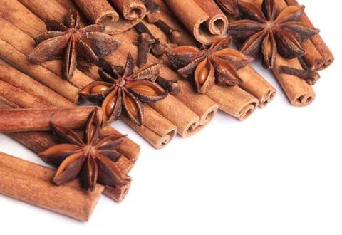 Spices frame Stock Photos