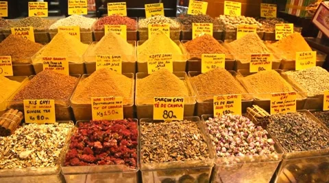 Spices HD 1080p Stock Footage 8649737