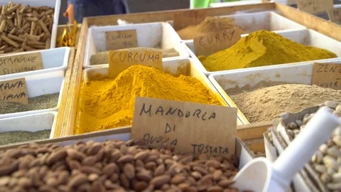 Spices Market 스톡 동영상 77578705