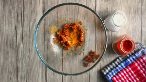 Spices mixing Stock Footage 288061204