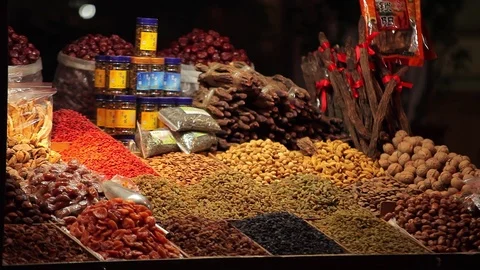 Spices orient, asia 스톡 동영상 78131775
