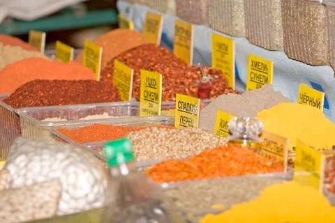 Spices Foto stock