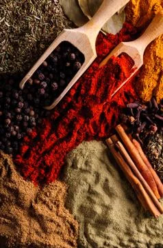 Spices Foto stock