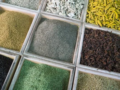 Spices 库存照片