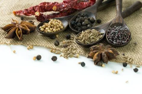 Spices Foto stock